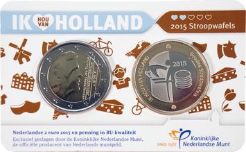 Holland Coin Card 2 Euro 2015 Coincard